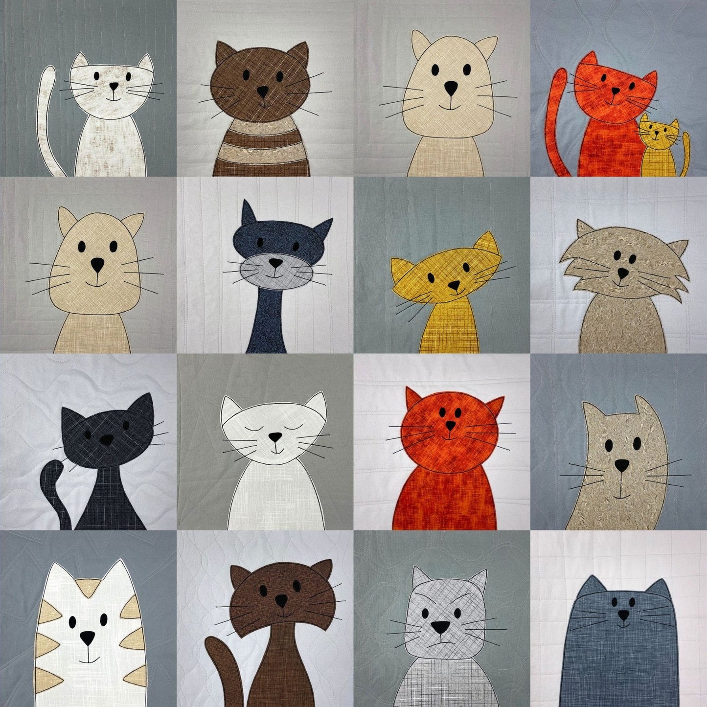 Cuddly Cats Template Set