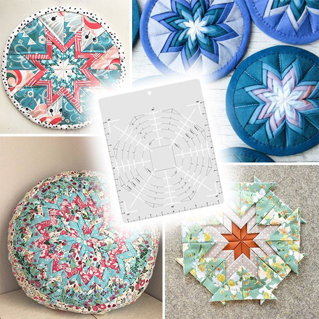 Folding Star Guide Template-3pc