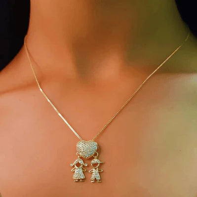 18k Gold Plated - Mother's Love Necklace