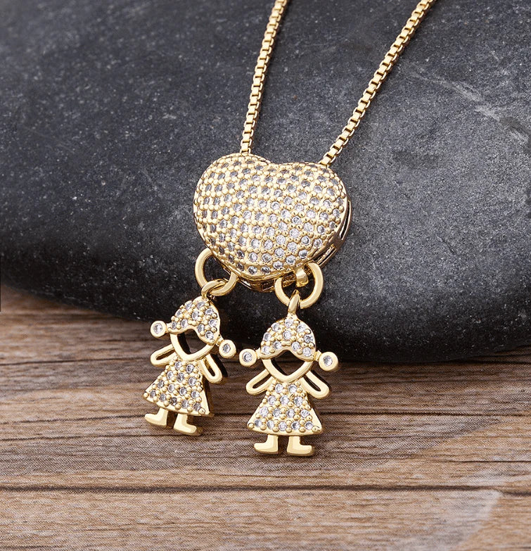 18k Gold Plated - Mother's Love Necklace
