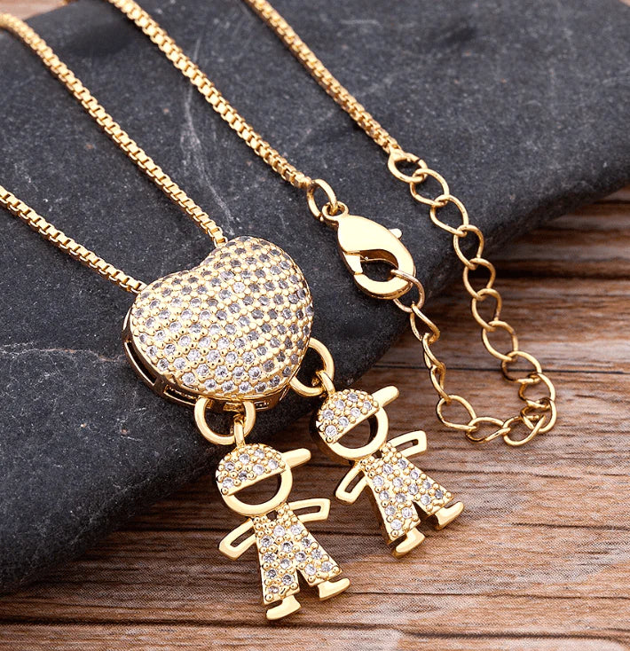 18k Gold Plated - Mother's Love Necklace