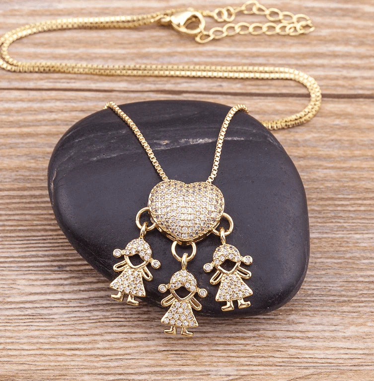 18k Gold Plated - Mother's Love Necklace