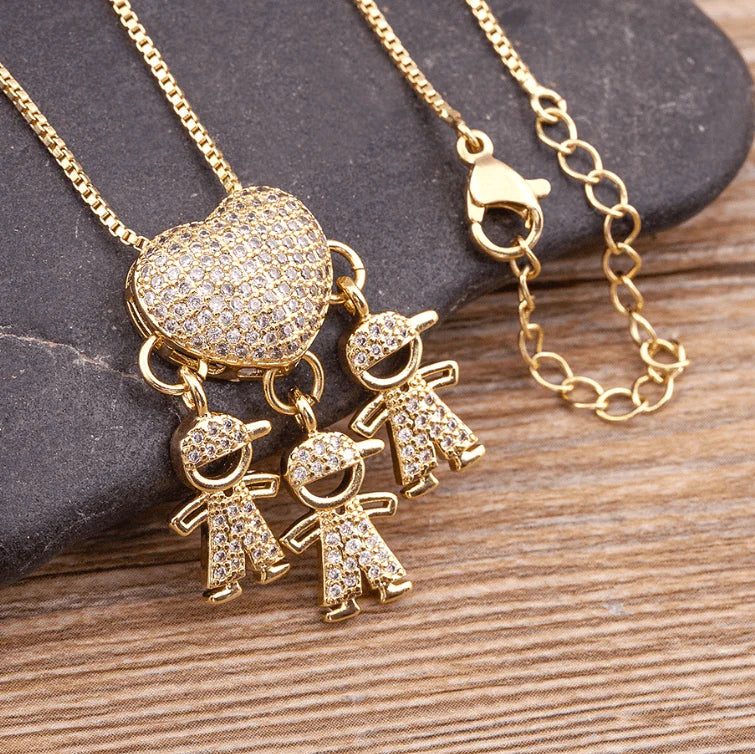 18k Gold Plated - Mother's Love Necklace