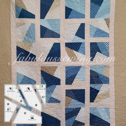 Sewing Quilt Cutting Template Set