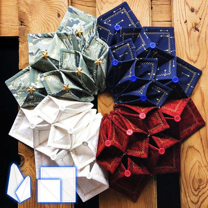 Fabric Stitch Wreath Template Set