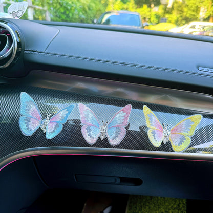 (🎉New Year Sale - 50% Off)Car 3D Moving Butterfly(6 PCS/PACK )