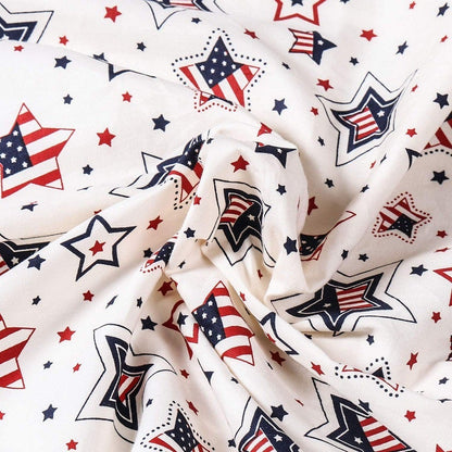 Flag Patchwork Fabrics - 7Pcs