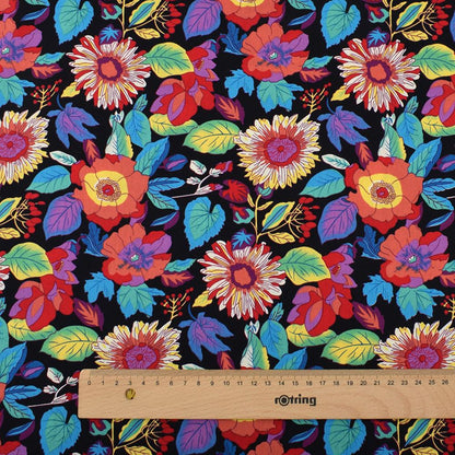 Gorgeous Flowers Patchwork Fabrics - 7Pcs