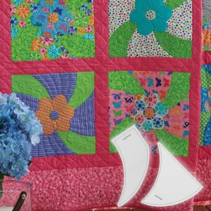 Quick Quilting Pinwheel Template