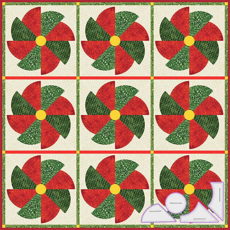 Quick Windmill Cutting Template