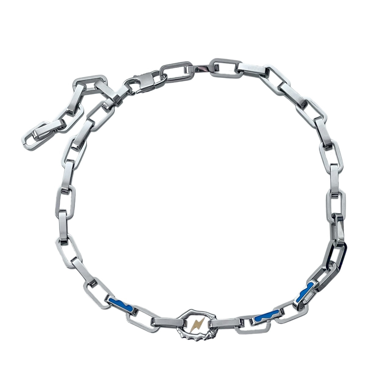 Lightning-Heavy Metal Titanium Steel Necklace