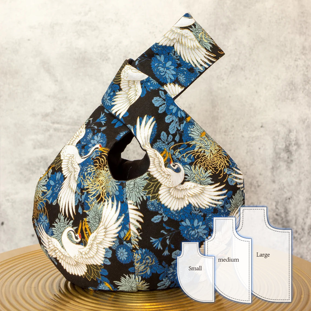 Cute Knot Bag Template Set(3PCS)