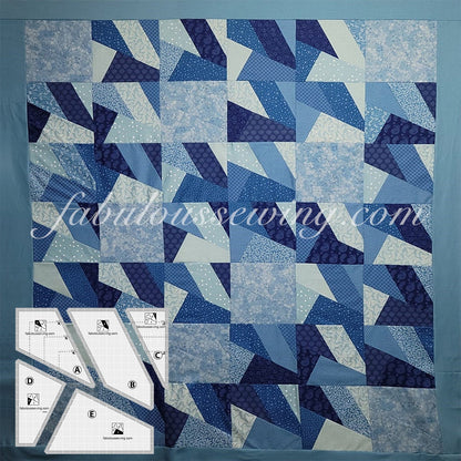 Sewing Quilt Cutting Template Set