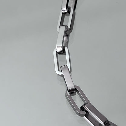 Lightning-Heavy Metal Titanium Steel Necklace