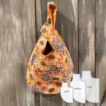 Cute Knot Bag Template Set(3PCS)