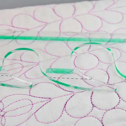 Free Motion Quilting Essentials Template Set