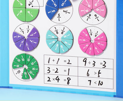 Magnetic Book Fraction Puzzle