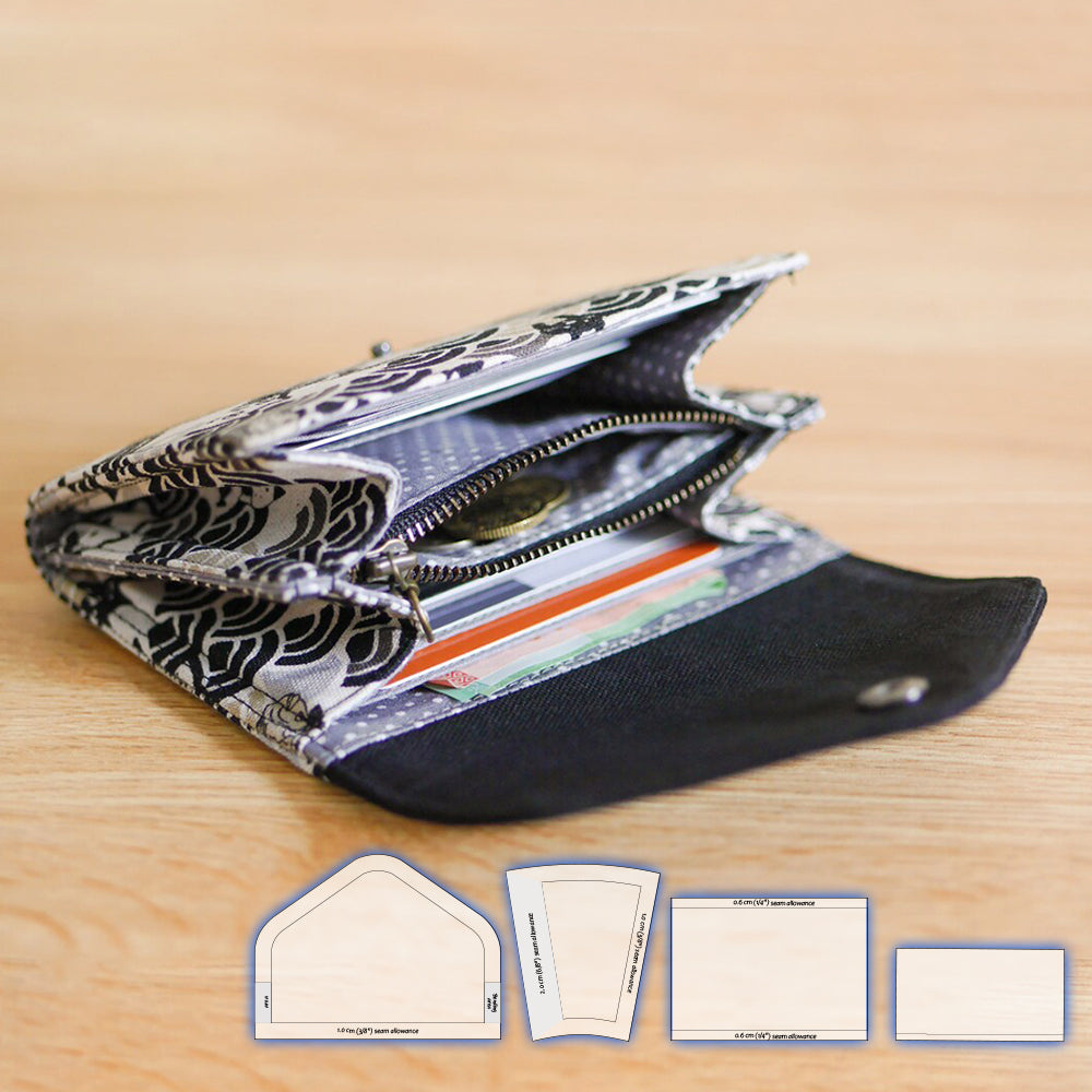 Cute Envelope Wallet Template Set