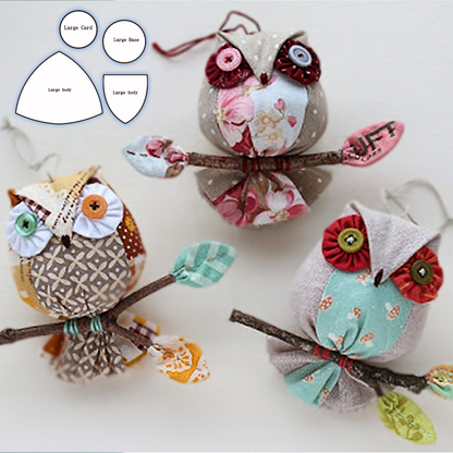 Cute Owl Template Set