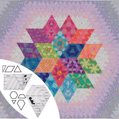 Gemstone Patchwork Ruler - 4 Pcs