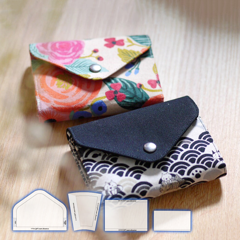 Cute Envelope Wallet Template Set