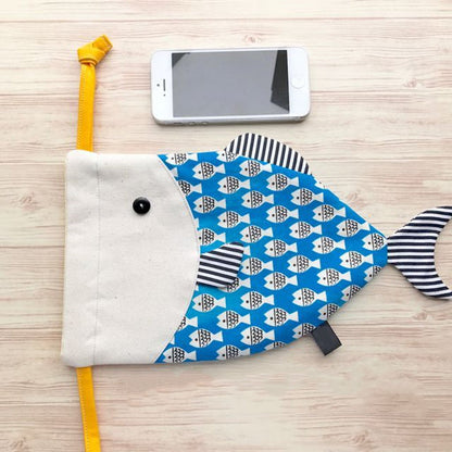Fish Drawstring Bag Template Set (5PCS)