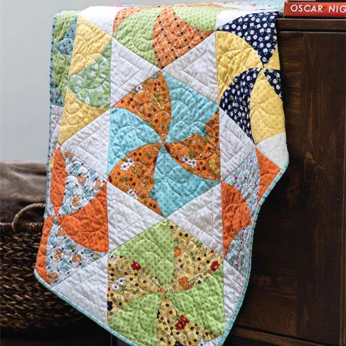 Quick Quilting Pinwheel Template