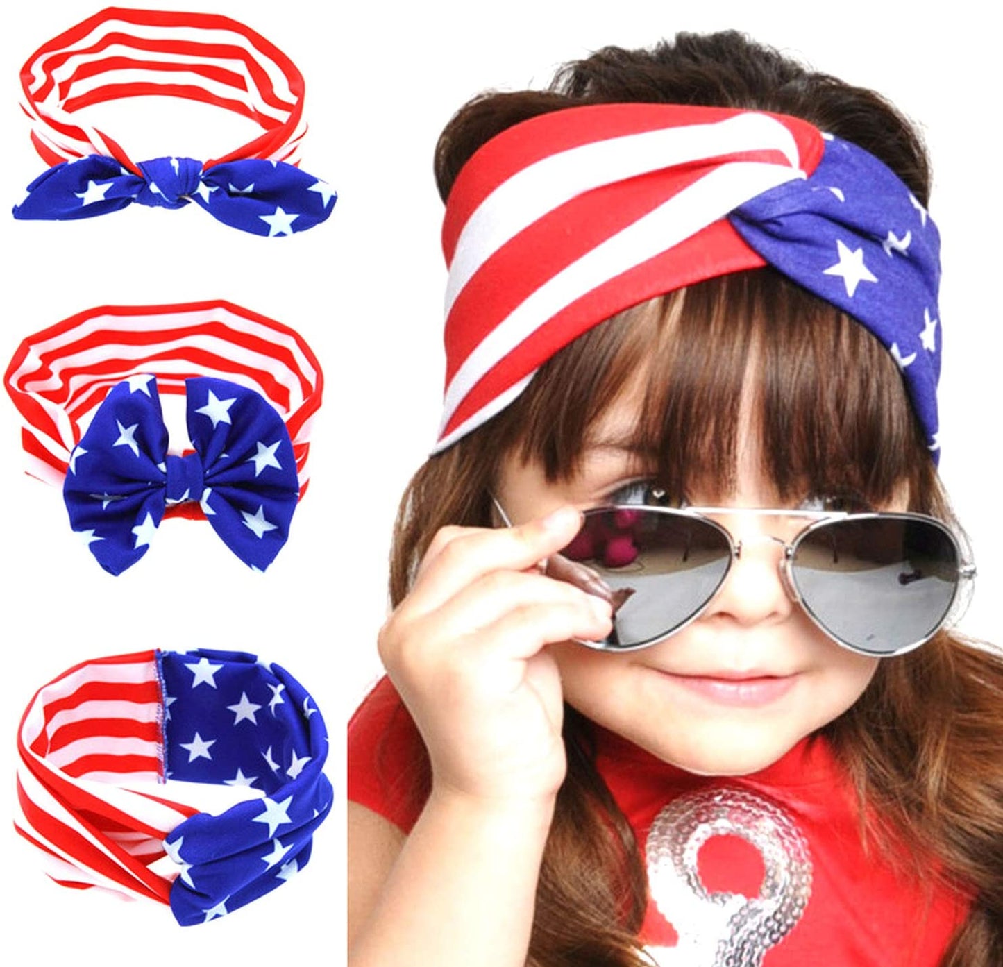 Flag Patchwork Fabrics - 7Pcs