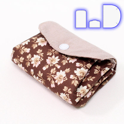 Cute Accordion Wallet Templates Set