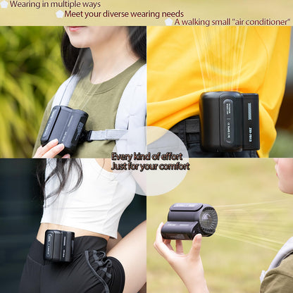 Portable Wearable Personal Clip Fan