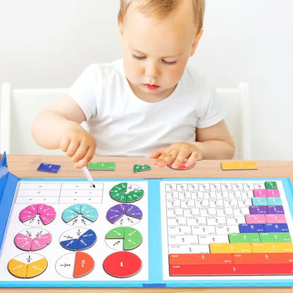 Magnetic Book Fraction Puzzle