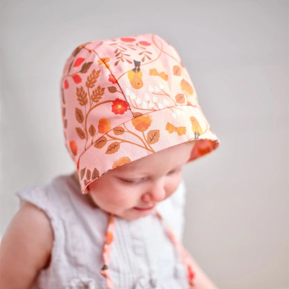 Cute Baby Bonnet Template Set
