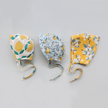 Cute Baby Bonnet Template Set